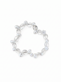 White Crystal Freshwater Pearl Bracelet