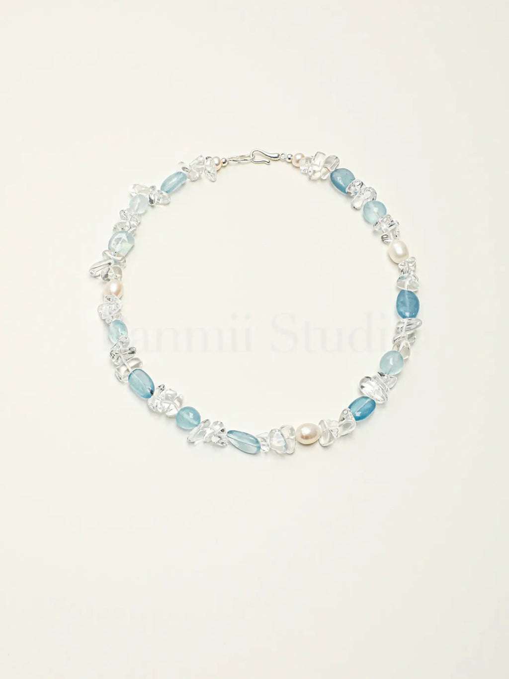 ’Bingyu’ Blue Ice Necklace