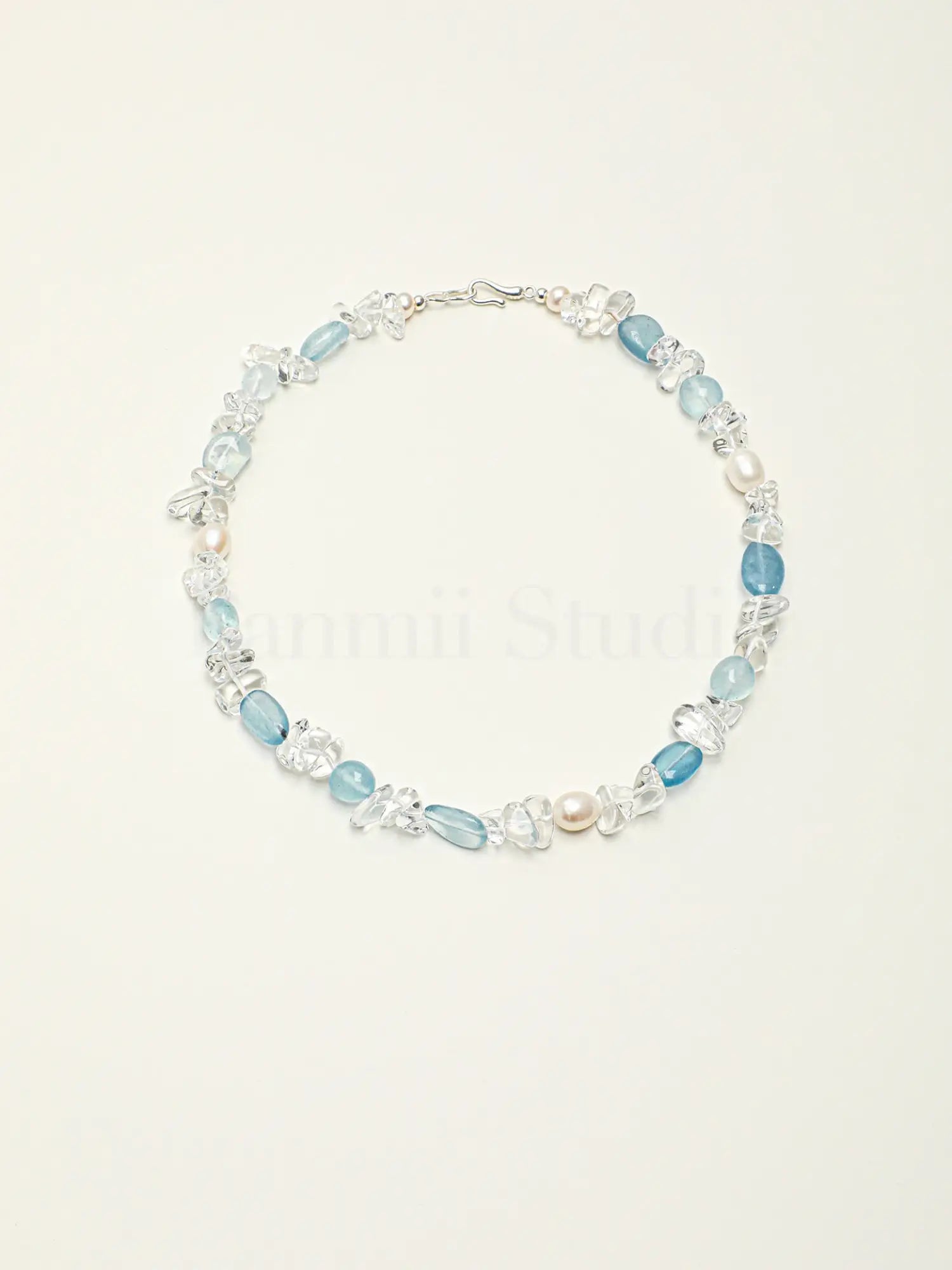 ’Bingyu’ Blue Ice Necklace