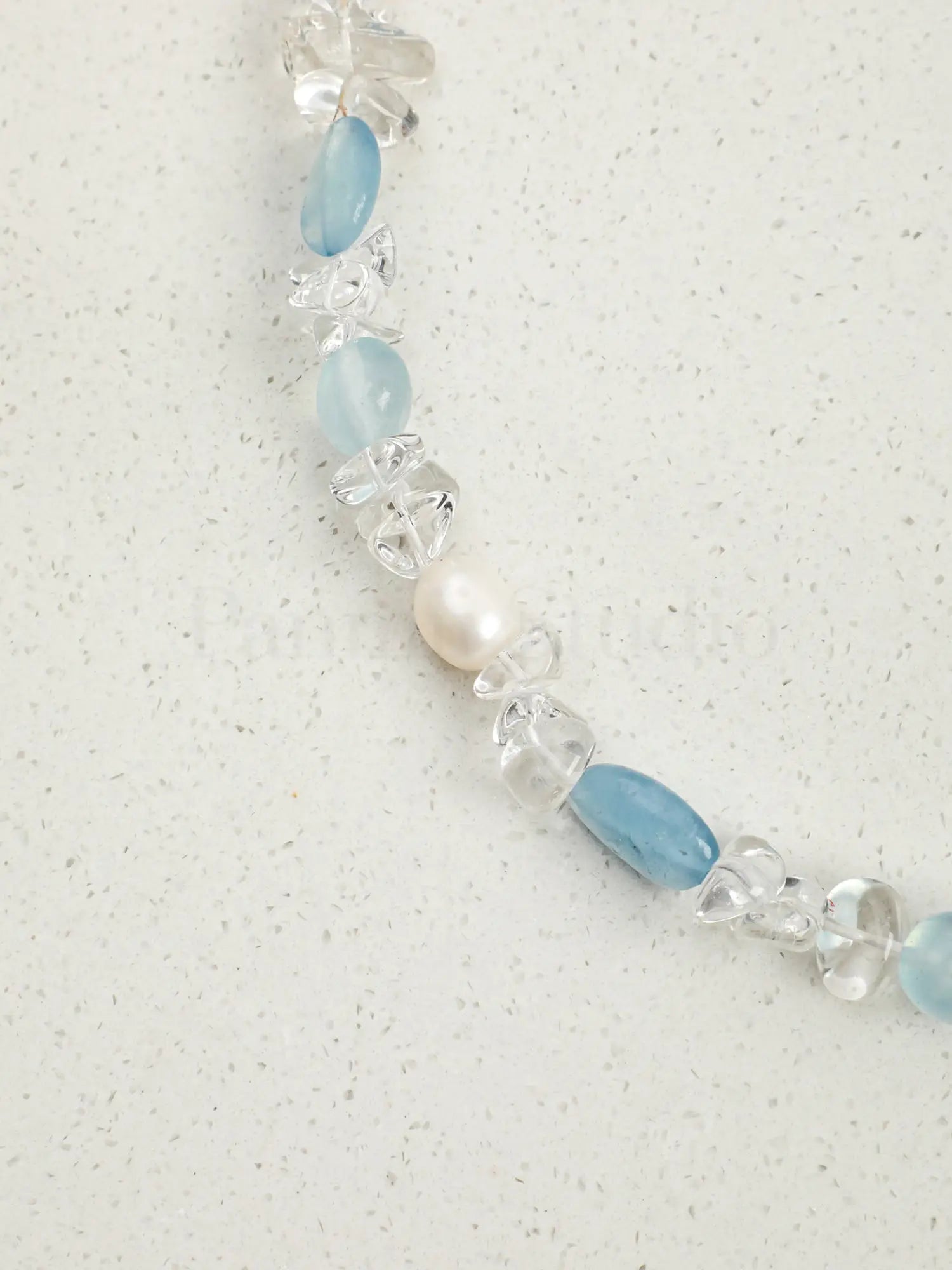 ’Bingyu’ Blue Ice Necklace