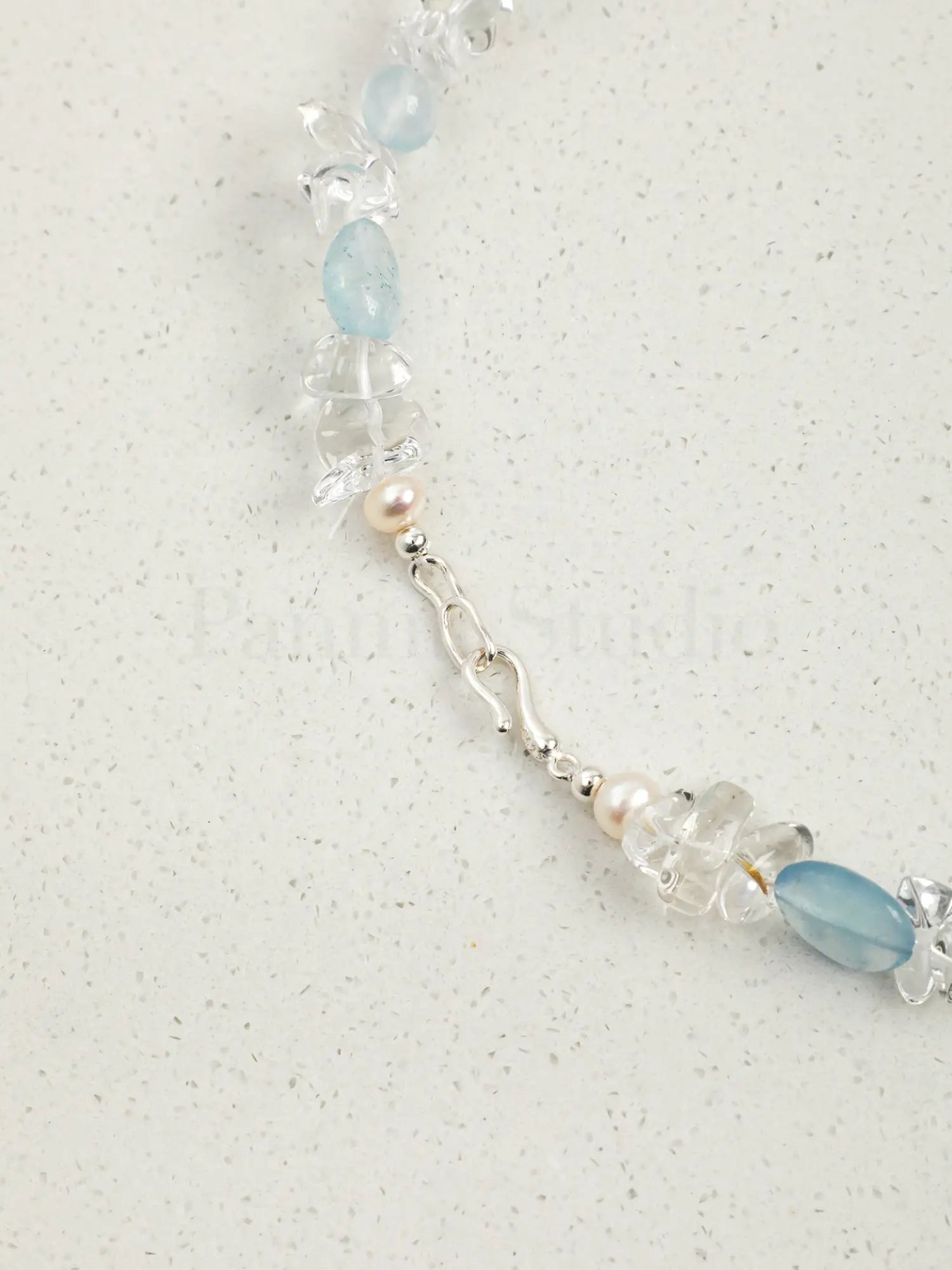 ’Bingyu’ Blue Ice Necklace