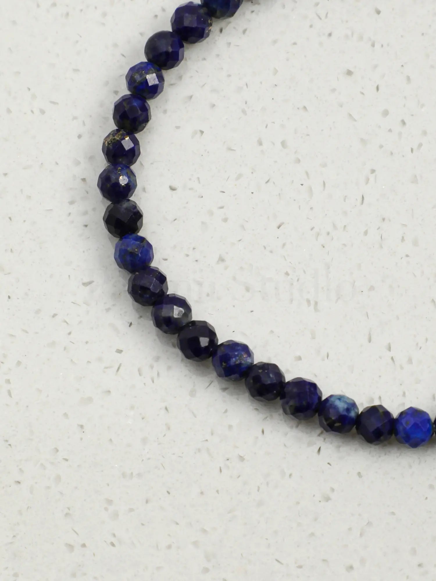 Blue Amber baroque pearl bracelet