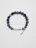blue lace freshwater pearl bracelet