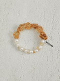 Citrine Pearl Bracelet
