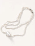freshwater pearl baroque pearl neclace