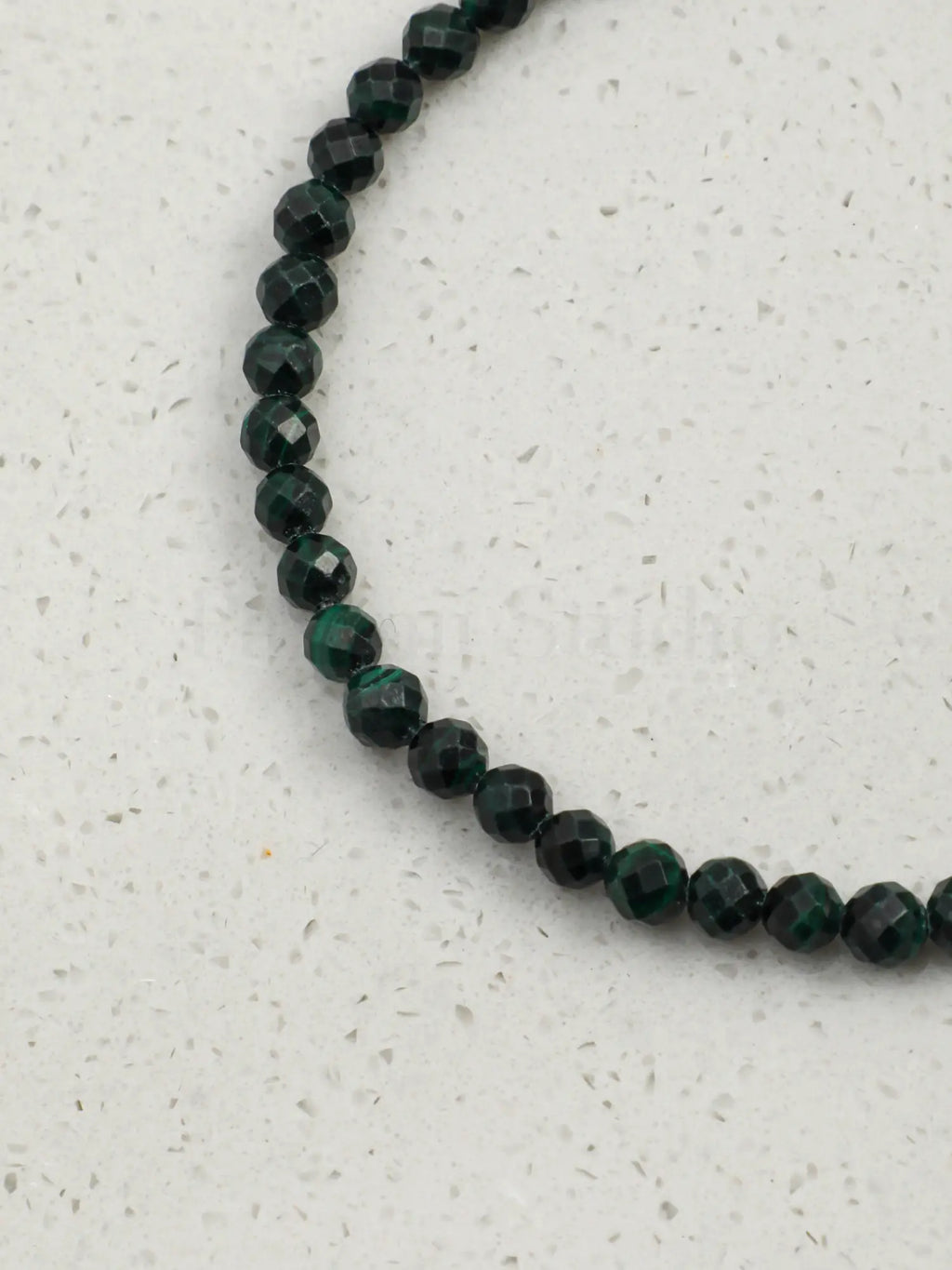 Malachite baroque pearl bracelet