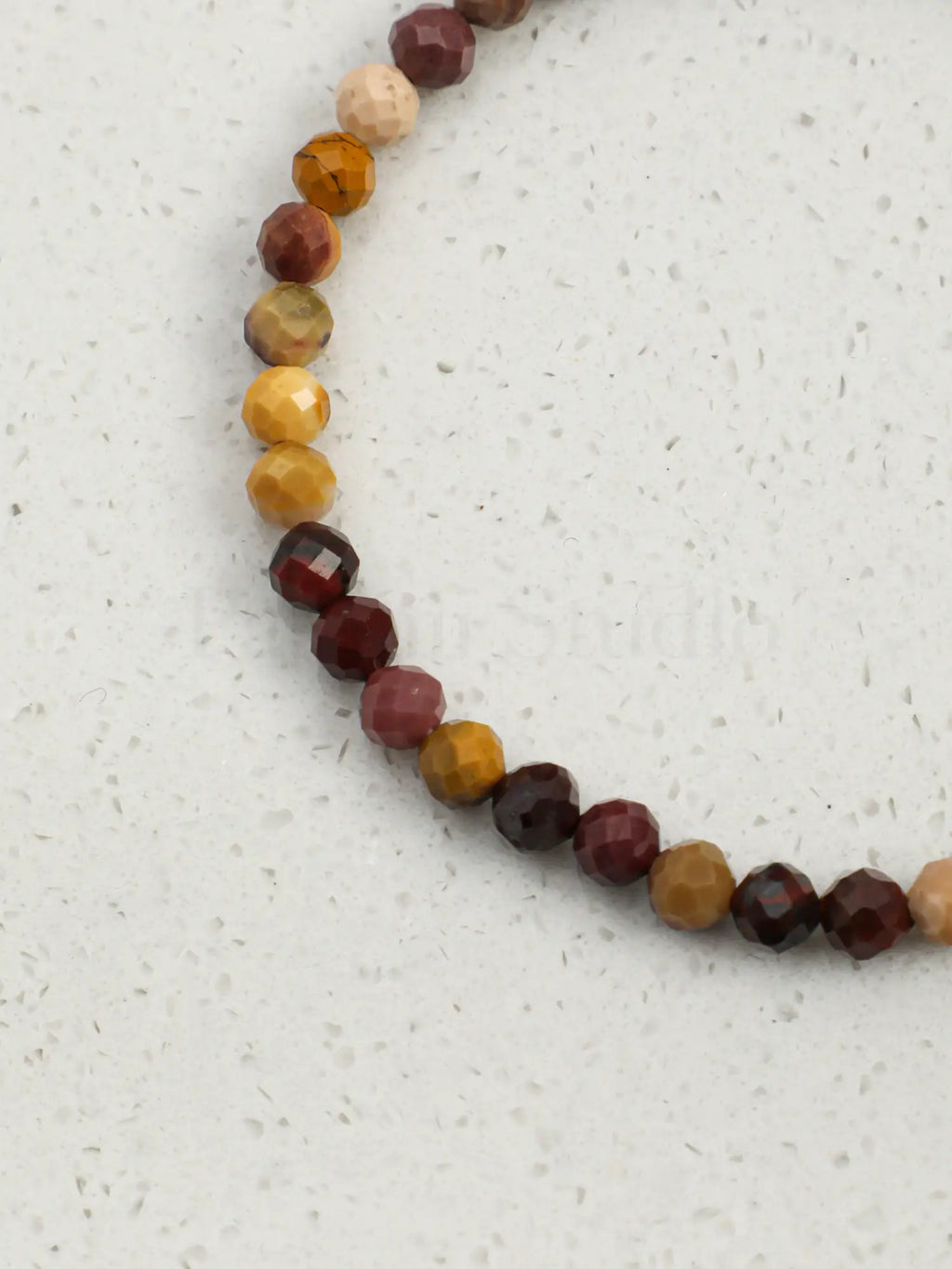 Mookaite baroque pearl bracelet