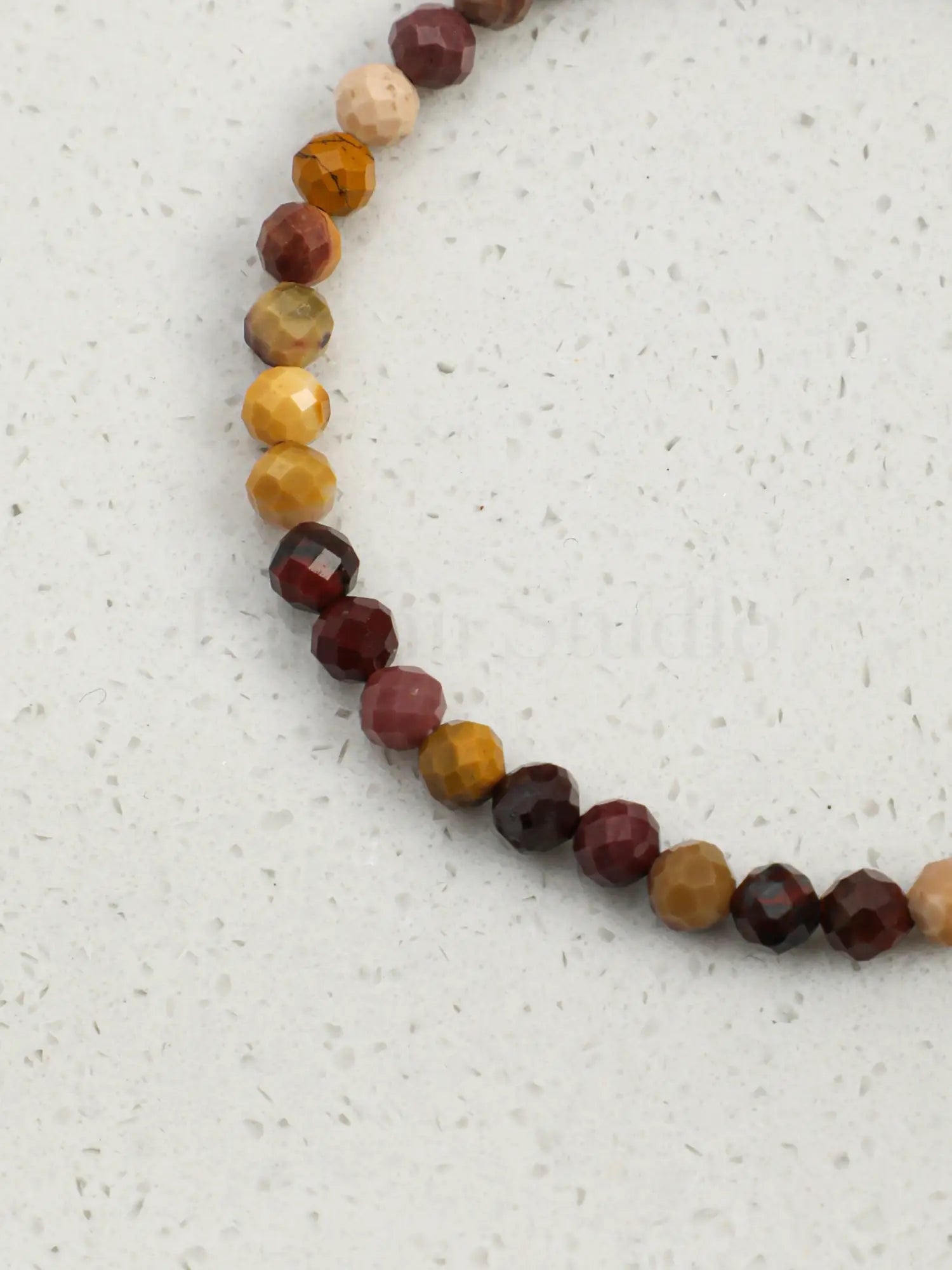 Mookaite baroque pearl bracelet